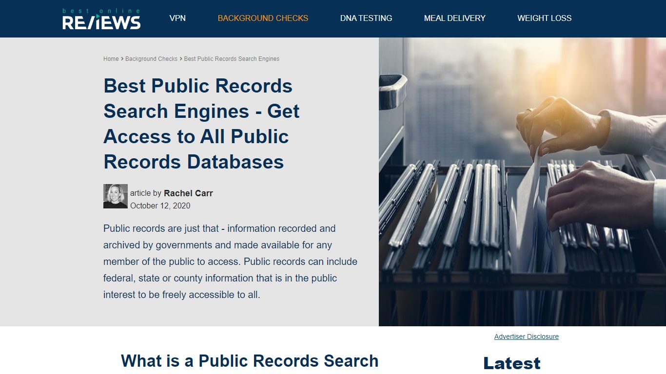 Best Public Records Search Engines | Access Public Records From Your Home