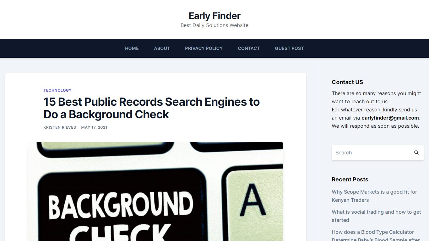 15 Best Public Records Search Engines to Do a Background Check